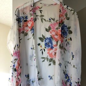 Floral Medium Shawl